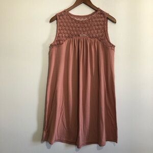 Thyme & Honey Pink‎ Sleeveless Dress Size Medium